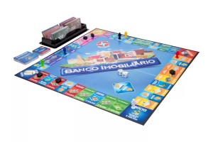 Jogo Banco Imobiliário - Tabuleiro Estrela
