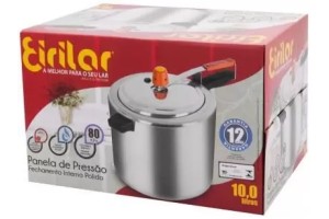 Panela de Pressão 10L Polida -  Eirilar
